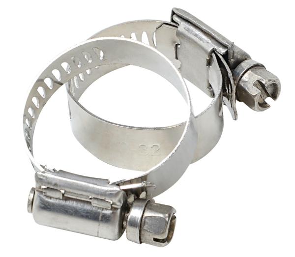 Buy cheap Silver Stainless Steel Hose Clamp For EPDM Rubber / Plastice Hose from wholesalers
