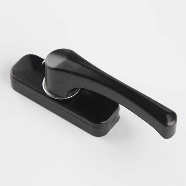 Buy cheap 74.5mm Length Black UPVC Sliding Window Crescent Lock for Long-Lasting Windows from wholesalers