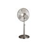 Buy cheap 16 Inch Retro Standing Fan Brushed Nickel Finish 3 Speed 85 Degree Oscillation from wholesalers