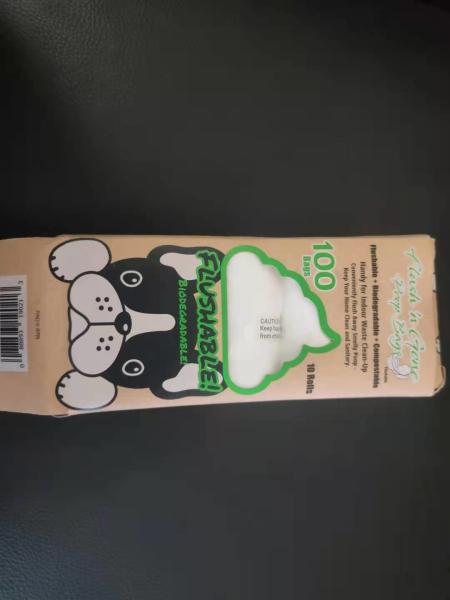 Buy cheap White Poop Bag Water Soluble PVA Material Dissolve In Water As Rolls from wholesalers