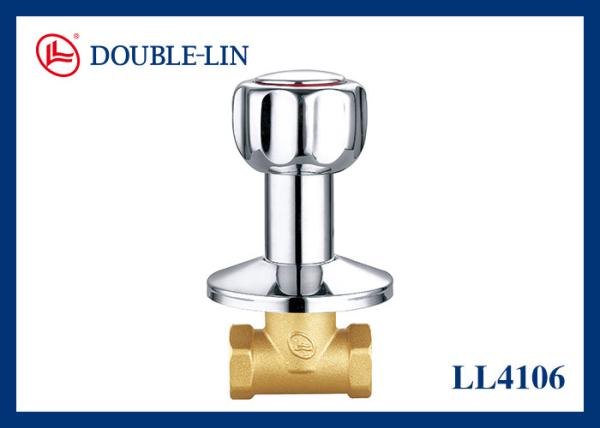 Buy cheap No Blister 1/2" Female X Female Brass Gate Valves from wholesalers