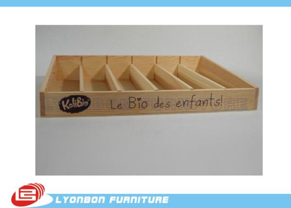 Buy cheap Kids Toys Wood Countertop Display For Promotion , Retail Display Shelves from wholesalers