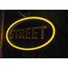 Buy cheap Street Artcraft Silica Gel Neon Mark Lighting Warning Board from wholesalers