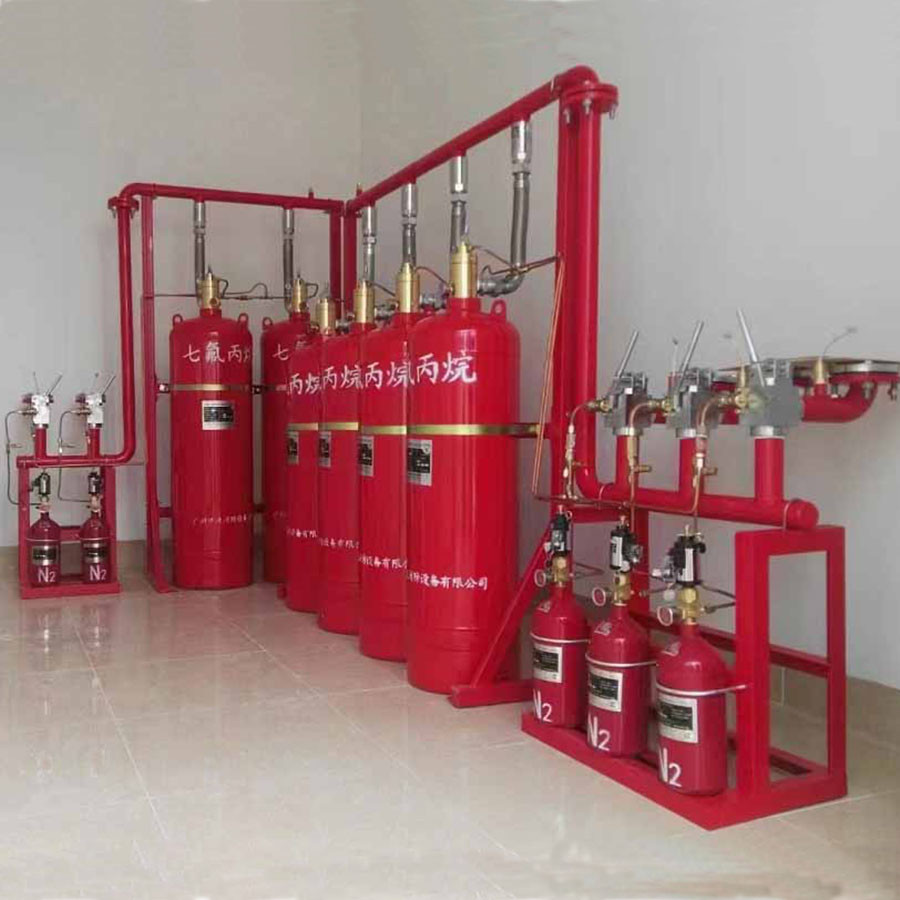 Single Zone Fm200 Fire Extinguishing Reasonable Good Price High Quality Design With Low Maintenance