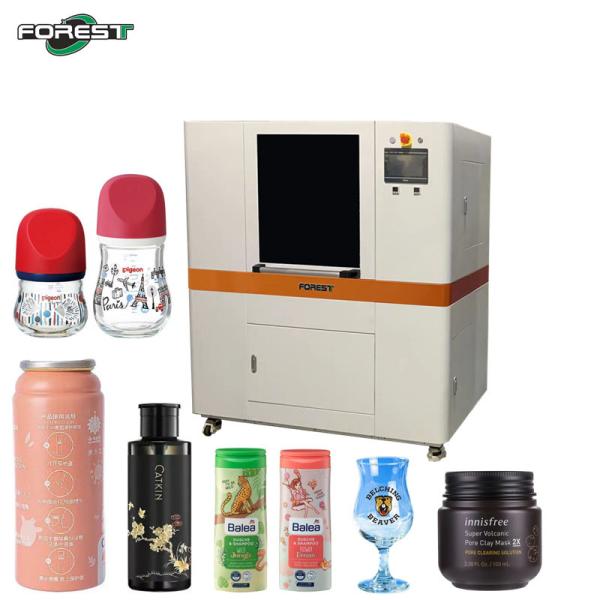 Buy cheap 360 Degree Cylinder Uv Printer For Plastic Bottle Beer Cup Cosmetic Bottle from wholesalers