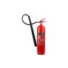 Buy cheap 27 Bar CO2 Fire Extinguisher 140mm Brass Valve 5kg Carbon Dioxide Fire Extinguisher from wholesalers