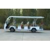 Buy cheap White Convertible 14 Seater Vintage Cart Sightseeing Bus Three Rows Of Seats 11+3 Seats from wholesalers