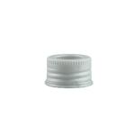 PP Pearlized Silver Collar Dropper Tops For Essential Oil Dropper
