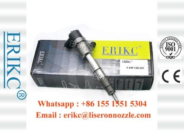 Buy cheap ERIKC 0445110335 common rail direct injection 0 445 110 335 Auto Electric Fuel Injector 0445 110 335 for JAC 2.8l from wholesalers