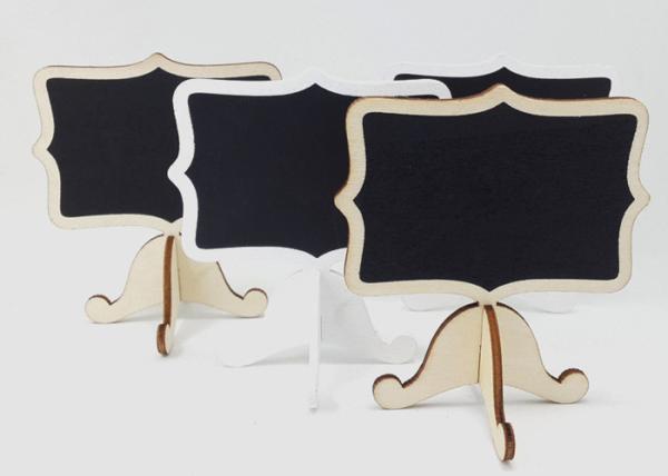 Buy cheap Small Wooden Crafts Gift Blackboard Seat Card For Home / Wedding Decoration from wholesalers
