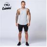 Buy cheap Sleeveless Men Workout Tank Top Cutout Hollow Bodybuilding Gym Tank Top from wholesalers