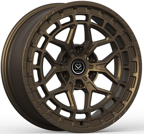 Buy cheap Toyota LC2023 24x10 Custom Bronze Forged Monoblock Rims from wholesalers