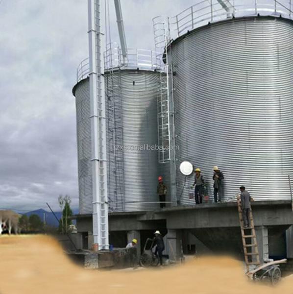 STGF100 10000 Ton Bolted Assembly Grain Silo for Rice and Maize Storage in