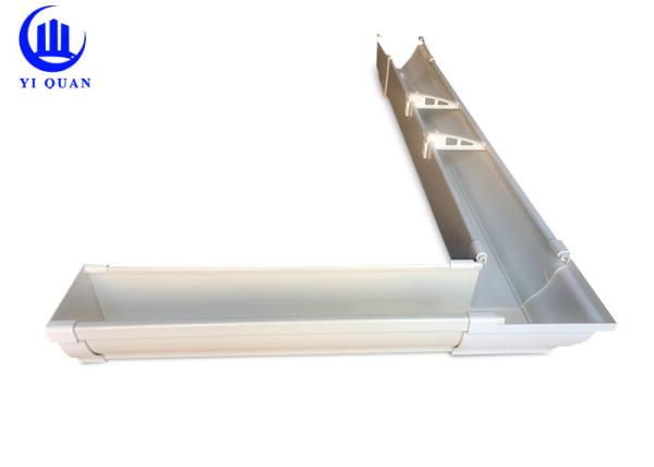 Buy cheap Kenya COC PVC RESIN Rain Gutters For Rian Drainage Seamless Style from wholesalers