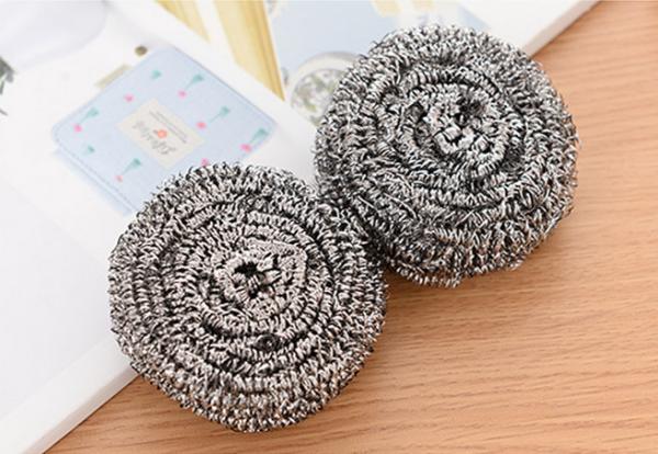 Buy cheap Long Lasting Stainless Steel Scrubber Pads SS410 / SS430 With Strong Cleaning Capacity from wholesalers
