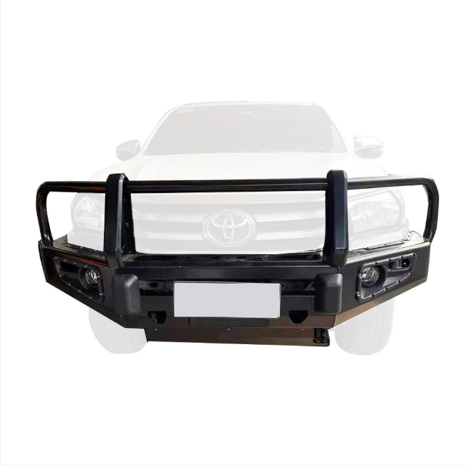 Front Bumper for 2008-2015 Hilux Universal Automotive Steel Bull Bar Protective Car Bumper