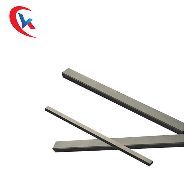 Buy cheap Gray Solid Tungsten Carbide Strips Blanks Extruded With Angles from wholesalers