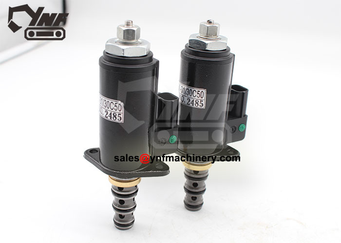 SK16LC-N2 Kobelco Solenoid Valve 2436R753F1 2436R753S10 OEM Solenoid Valve
