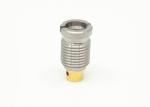 Coaxial Crimp Straight Bulkhead SUS SMP Male Connector