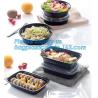 Buy cheap Food Grade Plastic Sushi Tray Set Full Printed Sushi Trays With Lids Customize Available,disposable packing plastic food from wholesalers
