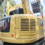CAT308 CAT315 43 KW Used Caterpillar Excavator 307 with Original Hydraulic Valve
