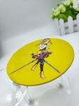 Fashion Custom Shaped Rubber Keychains PVC Material Anime Themed