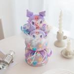 20x35cm Kuromi Plush Doll Flower Bouquet Perfect for Girlfriend Valentine's Day
