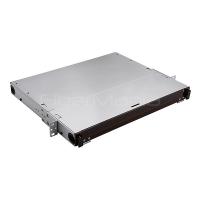 Buy cheap Silver Fiber Optic Distribution Panel Rack Mount 1U 19 Inch 3 LGX SC Adapter product