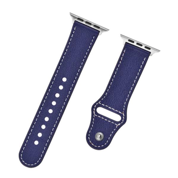 Buy cheap 38 40 42 44mm Width Leather Watch Strap Bands For Apple Watches from wholesalers