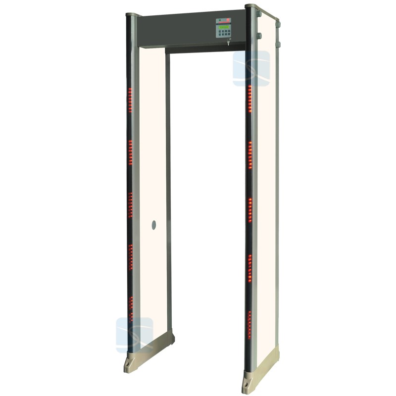 SUNLEADER XLD-G33 33 ZONES LCD display Security Checking Walk Through Gate Archway walkthrough Metal Detectors for Hotel Airport