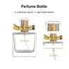 Buy cheap Luxury 50ml Glass Perfume Bottle 10000pcs With Gold Bow Cap from wholesalers
