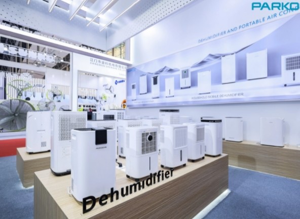 12 l/day Mobile Home Air Dehumidifier Visible Humidify Value Digital Control