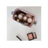 Buy cheap Flower Printed Makeup Pouch Organizer / Makeup Travel Case Organic Cotton from wholesalers