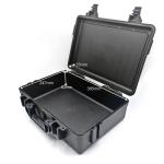 Compact Game Console Carrying Case With Heavy Duty Plastic And Carry Handle