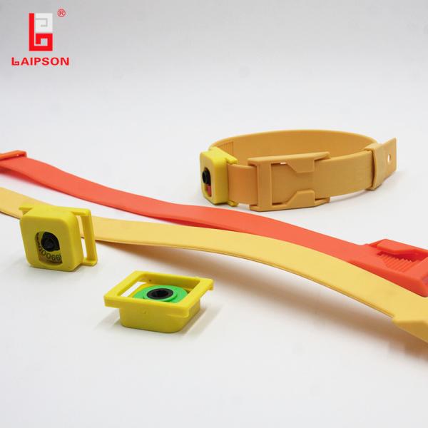 Buy cheap Yellow Soft Rfid Cow Cattle Leg Band Waterproof 720 Mm*30mm ISO9001 from wholesalers