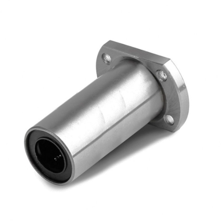 LMH Square Flange Mounted Linear Bearings Gcr15 Bearing Linear Motion Low Cost Production