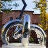 Buy cheap Mirror Polished Stainless Steel Architectural Carving Kont Sculpture from wholesalers
