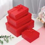 Luxury Christmas Gift Box Packaging Rigid Cardboard Paper Custom Bow Tie Boxes