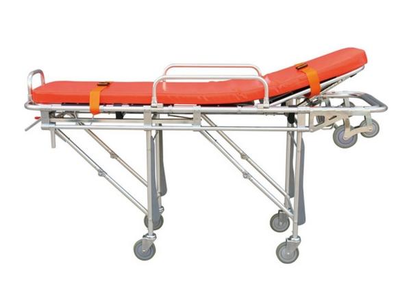 Buy cheap Backrest Class I Ambulance Stretcher Aluminum Alloy Folding Stretchers from wholesalers