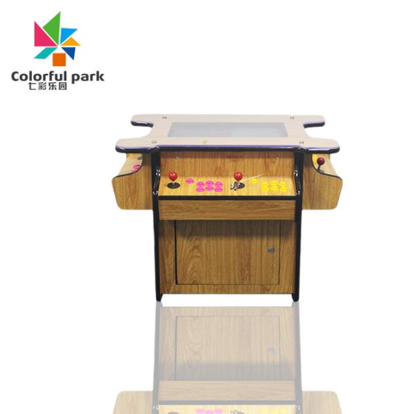 Buy cheap Electronic Coin Pusher Wood Grain Arcade Machine For 2-4 Player from wholesalers
