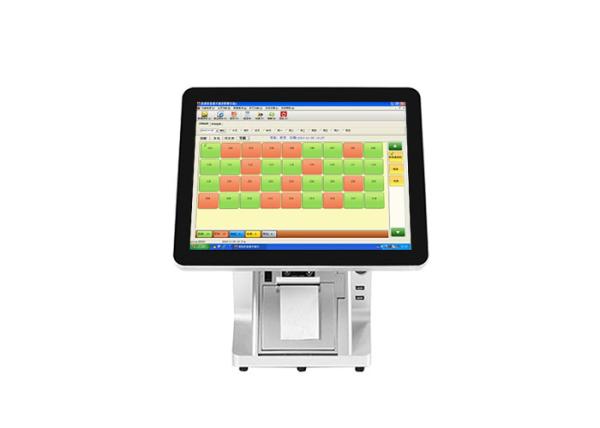 Buy cheap Metal Frame POS Touch Screen Monitor Full Flat Classical Oil Proof Low Noise Fanless from wholesalers
