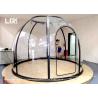 Buy cheap Round Waist Shape Crystal Dome House For Outdoor Event Exhibitons from wholesalers