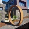 Buy cheap D 2200mm Corten Steel Sculpture ISO9001 Corten Steel Moon Gate from wholesalers