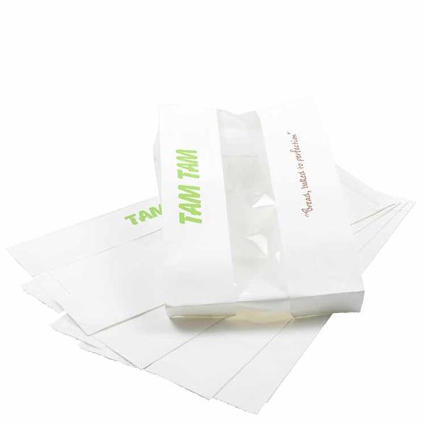 Buy cheap Kraft Paper Bag Anti oil With Transparent Window For Bakeries from wholesalers
