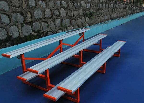Buy cheap Unstainable Temporary Spectator Stands With Removable Rubber Pneumatic Wheels from wholesalers