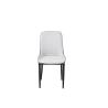 Buy cheap Minimalist Wrought Iron Leather Upholstered Dining Chair from wholesalers