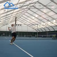 Buy cheap Sports Marquee Aluminum Alloy Frame Curve Tent Tennis Court Tent For Sports product