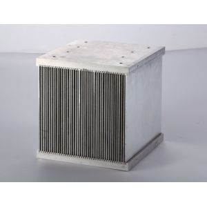 Buy cheap Aluminum 6063/6061 Skiving Heatsink Anodizing Copper Pipe Heatsink Customized from wholesalers