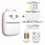 Thermal Photos Mini Inkless Printer Bluetooth Wireless Color Printing