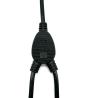 Buy cheap Europe 2pin Y-Splitter Power Cable Customizable Color Length Extension Cords For Home / Industrial Application from wholesalers